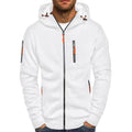 Connor | Men's Cotton Zip-Up Hoodie, Standard Fit Hooded Jumper | Bella Blue