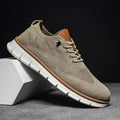Darren | Men's Handcrafted Leather Walking Shoes, Breathable Comfort Shoes | Bella Blue