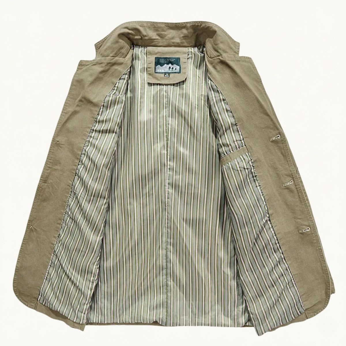 Dawson | Men's Lightweight Water-Resistant Jacket, Tailored Blazer Jacket | Bella Blue