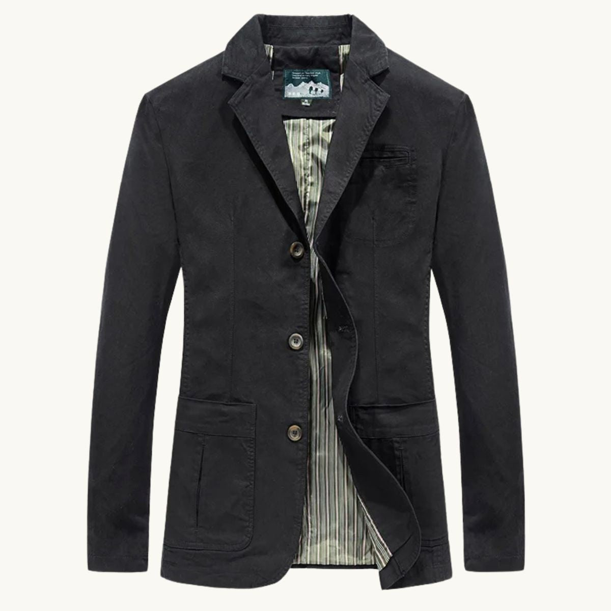 Dawson | Men's Lightweight Water-Resistant Jacket, Tailored Blazer Jacket | Bella Blue