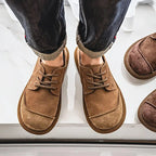 Declan | Men's Orthopaedic Leather Shoes, Classic Leather Walking Shoes | Bella Blue