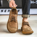 Declan | Men's Orthopaedic Leather Shoes, Classic Leather Walking Shoes | Bella Blue