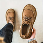 Declan | Men's Orthopaedic Leather Shoes, Classic Leather Walking Shoes | Bella Blue