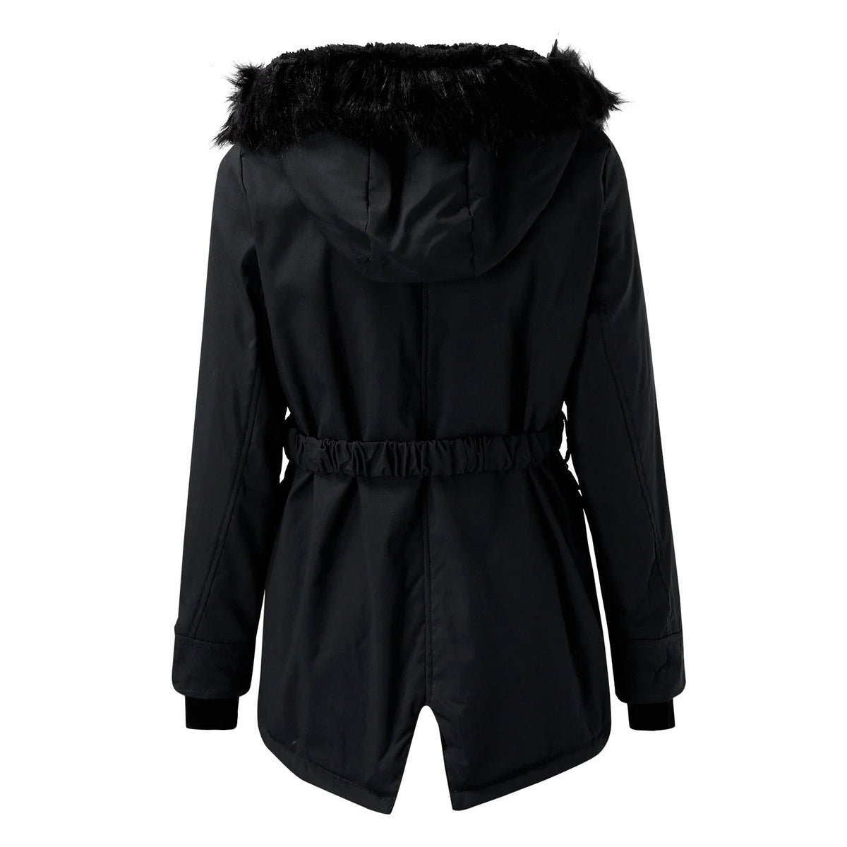 Delaney | Women's Hooded Parka Coat, Full-Length Winter Coat | Bella Blue