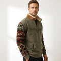 Derek | Men's Quarter-Zip Knit Jumper, Warm Autumn Jumper | Bella Blue