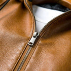 Devin | Men's Hooded Jacket with Clean Lines, Structured Autumn Jacket | Bella Blue | Black