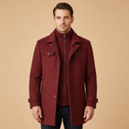 Devin | Men's Wool Blend Jacket, Tailored Smart Jacket | Bella Blue