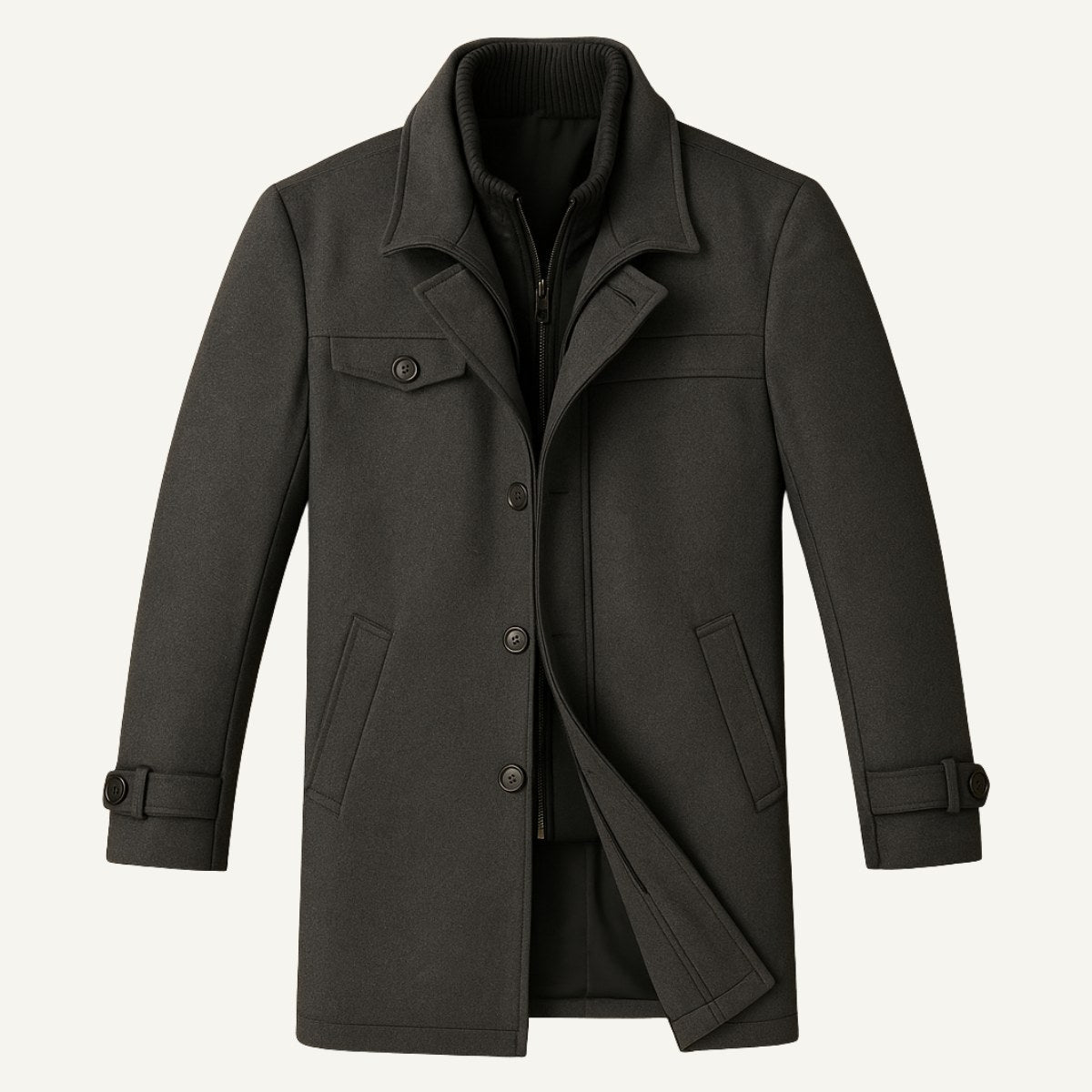 Devin | Men's Wool Blend Jacket, Tailored Smart Jacket | Bella Blue
