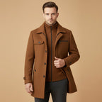 Devin | Men's Wool Blend Jacket, Tailored Smart Jacket | Bella Blue