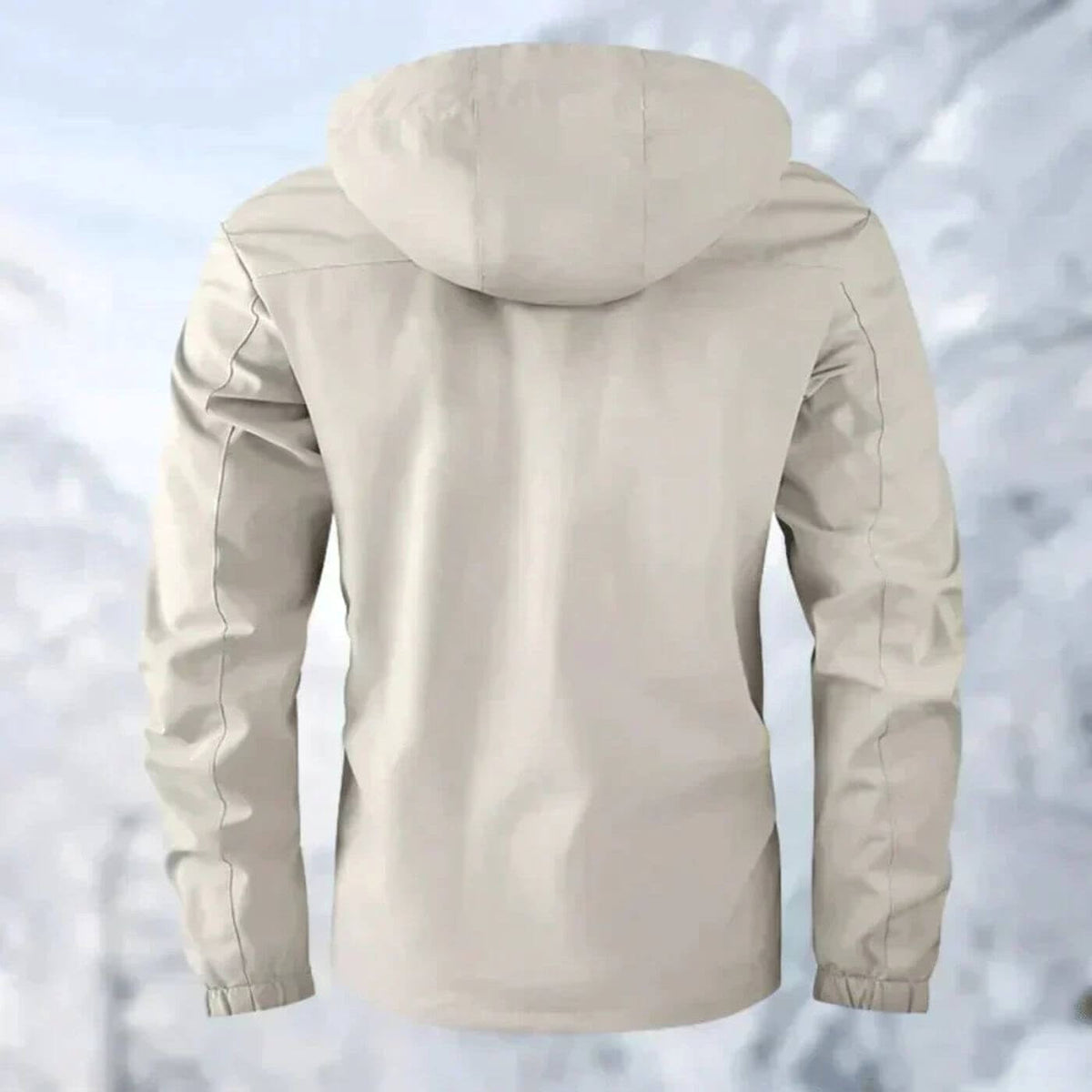 Dirk | Men's Waterproof Outdoor Jacket, Windproof Autumn Jacket | Bella Blue | White
