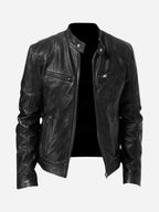 Douglas | Men's Premium Leather Jacket, Classic Tailored Jacket | Bella Blue