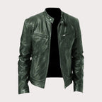 Douglas | Men's Premium Leather Jacket, Classic Tailored Jacket | Bella Blue
