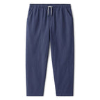 Dylan | Men's Tapered Drawstring Trousers, Relaxed Fit Trousers | Bella Blue