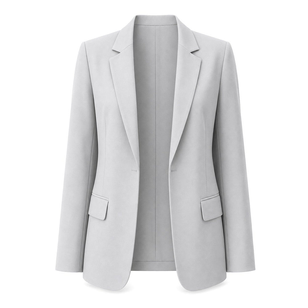 Eliza | Women's Fitted Blazer, Tailored Structured Jacket | Bella Blue