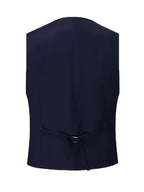 Elliot | Men's Slim-Fit Three-Piece Suit, Double-Breasted Waistcoat Trouser Suit | Bella Blue