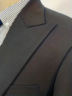 Elliot | Men's Slim-Fit Three-Piece Suit, Double-Breasted Waistcoat Trouser Suit | Bella Blue | Burgundy