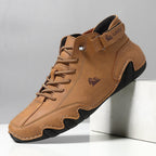 Emilia | Women's Waterproof Orthopaedic Shoes, Breathable Comfort Shoes | Bella Blue | Beige (Low Stock)