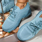 Esme | Women's Orthopaedic Slip-On Shoes | Bella Blue | Sky Blue
