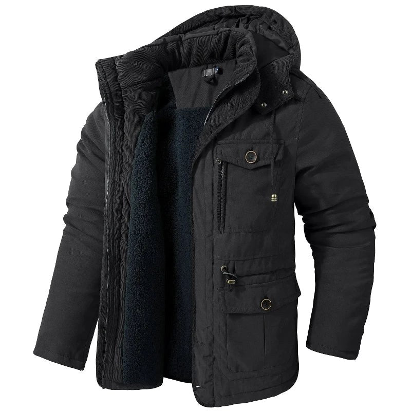 Ethan | Men's Insulated Jacket with Cold Protection, Windproof Autumn Jacket | Bella Blue