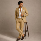 Evan | Men's Slim Fit Blazer and Trousers, Tailored Two-Piece Suit | Bella Blue | Light Blue