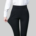 Evelyn | Women's Stretch Trousers, Modern Cut Comfort Trousers | Bella Blue