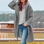 Fabienne | Women's Structured Wool-Blend Coat, Warm Winter Coat | Bella Blue