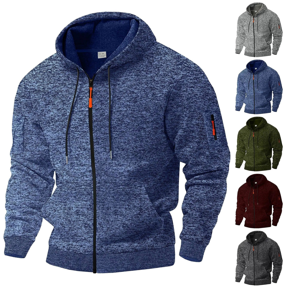 Falk | Women's Fleece Jacket with Structured Design, Warming Autumn Jacket | Bella Blue | Royal Blue