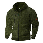Falk | Women's Fleece Jacket with Structured Design, Warming Autumn Jacket | Bella Blue | Burgundy Red