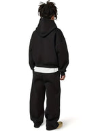 Florian | Men's Hooded Tracksuit with Straight Fit, Hoodie Set | Bella Blue | Light Grey