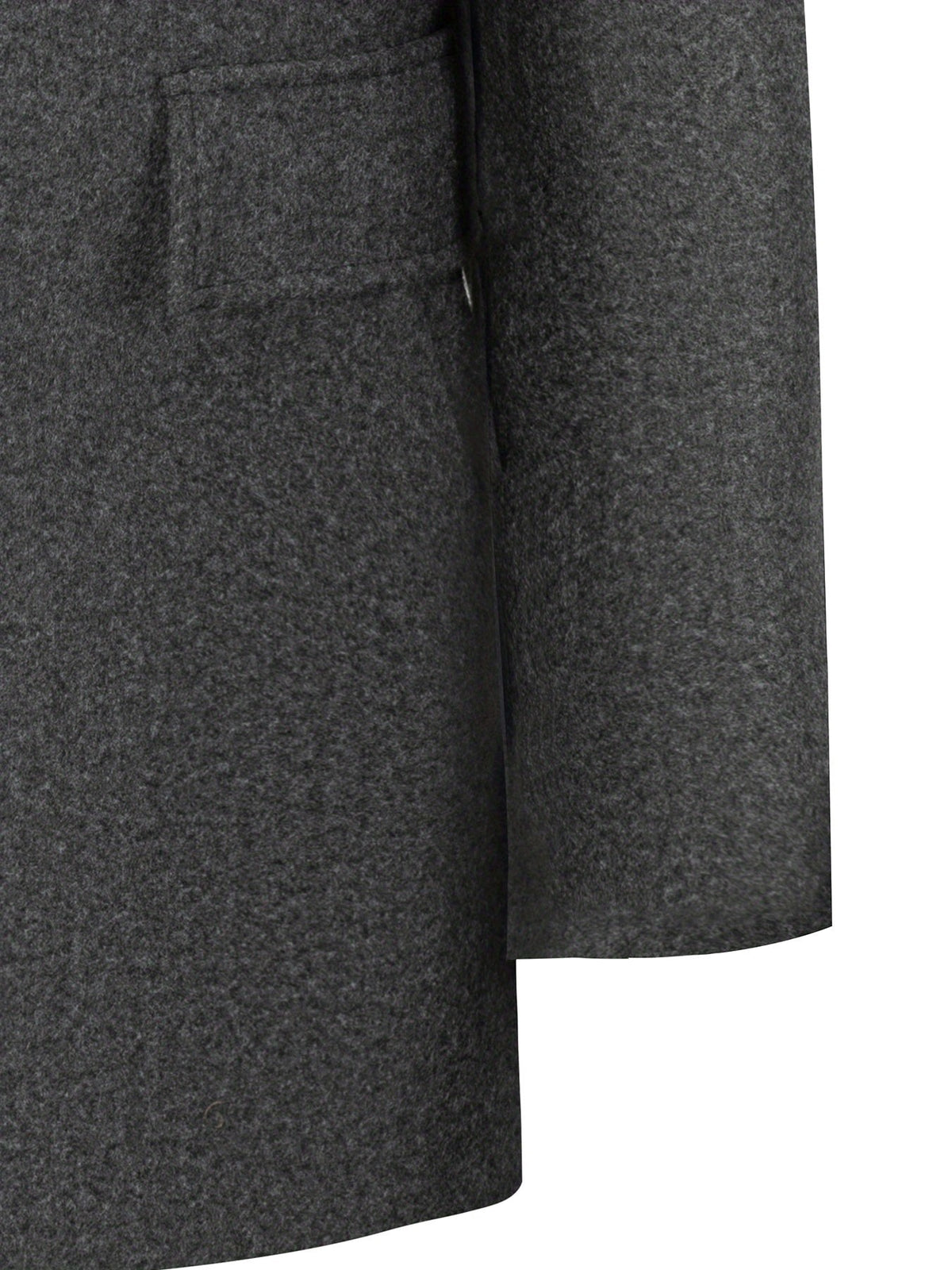 Franklin | Women's Single-Breasted Wool-Blend Coat, Classic Tailored Autumn Coat | Bella Blue
