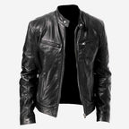 Freddie | Men's Leather Jacket, Classic Timeless Leather Jacket | Bella Blue