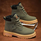 Gavin | Men's Fur-Lined Insulated Snow Boots, Winter Boots | Bella Blue
