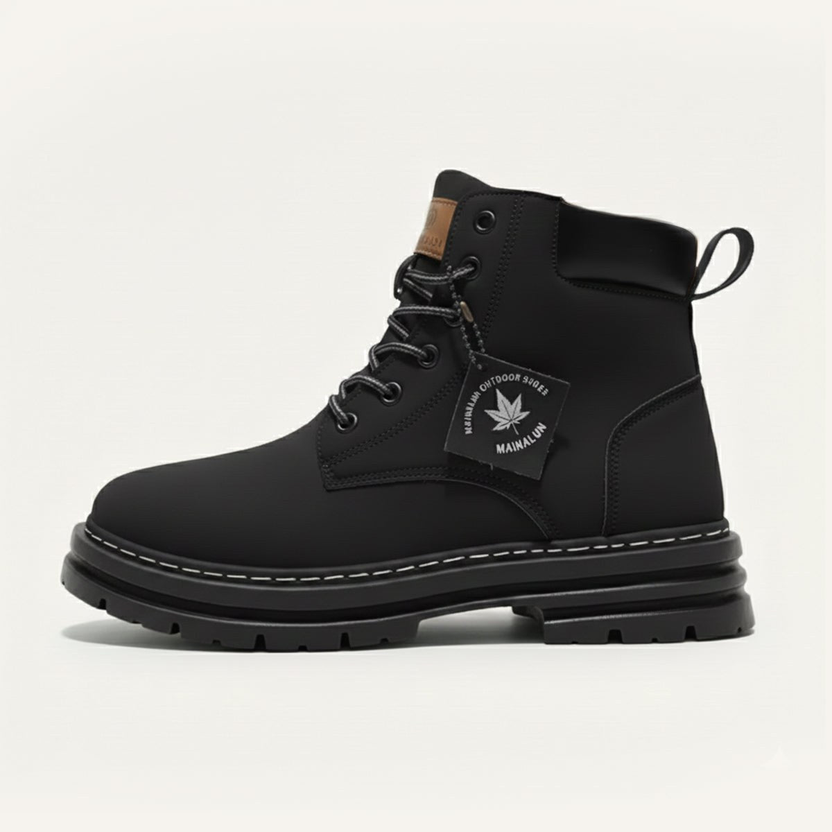 Gavin | Men's Fur-Lined Insulated Snow Boots, Winter Boots | Bella Blue