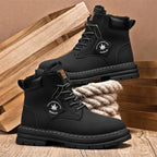 Gavin | Men's Fur-Lined Insulated Snow Boots, Winter Boots | Bella Blue
