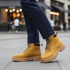 Gavin | Men's Fur-Lined Insulated Snow Boots, Winter Boots | Bella Blue