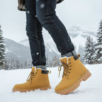 Gavin | Men's Fur-Lined Insulated Snow Boots, Winter Boots | Bella Blue
