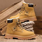 Gavin | Men's Fur-Lined Insulated Snow Boots, Winter Boots | Bella Blue