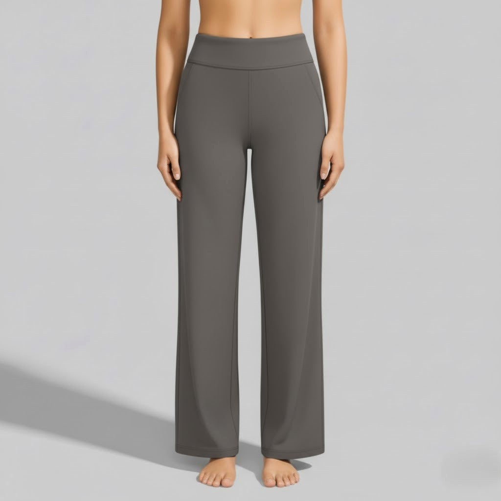 Genevieve | Women's Stretch Trousers, Comfortable Everyday Trousers | Bella Blue