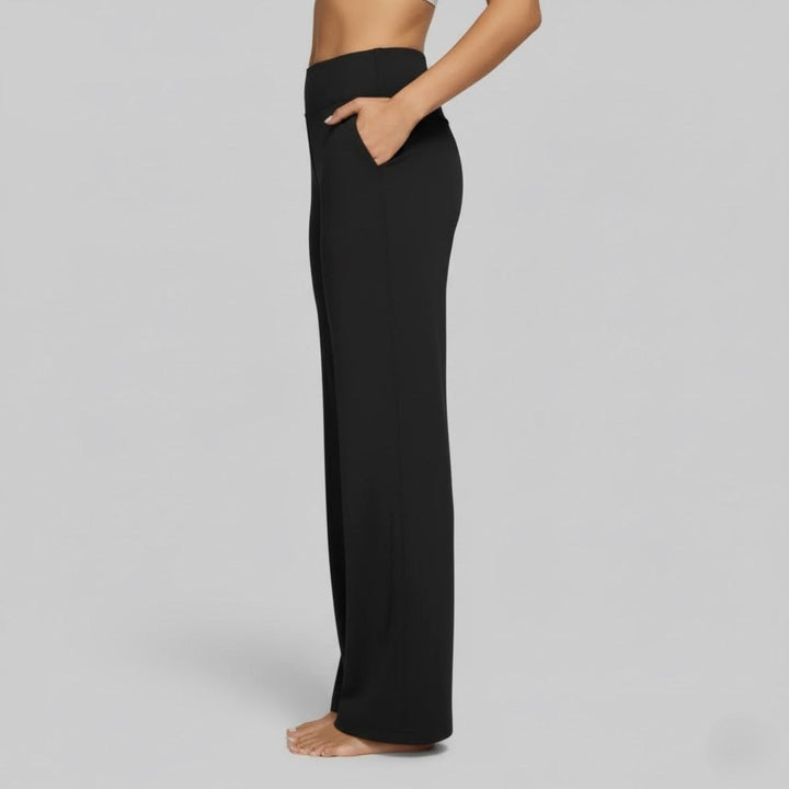 Genevieve | Women's Stretch Trousers, Comfortable Everyday Trousers | Bella Blue