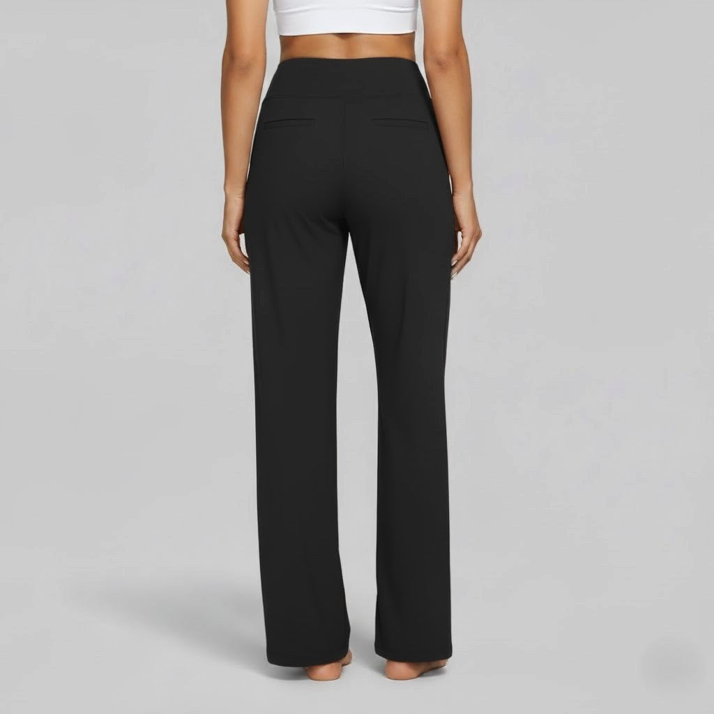 Genevieve | Women's Stretch Trousers, Comfortable Everyday Trousers | Bella Blue