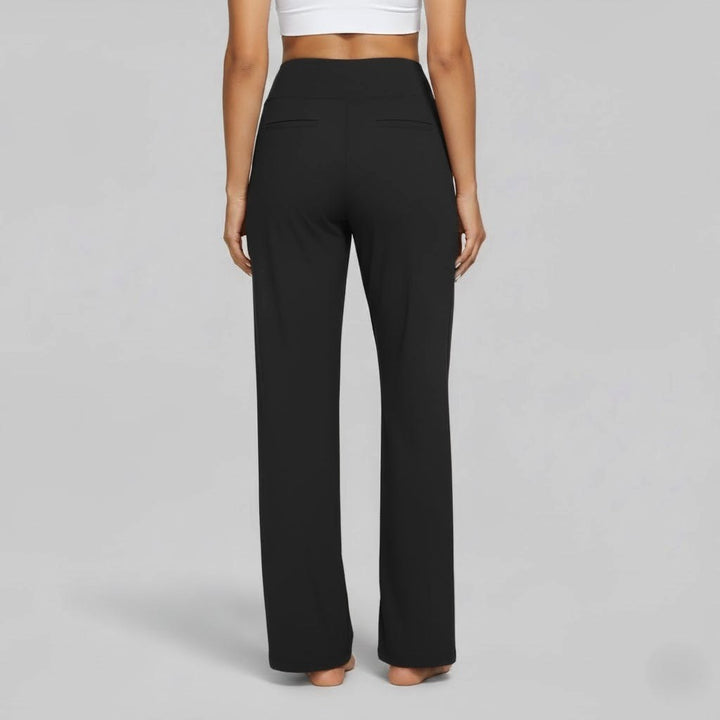 Genevieve | Women's Stretch Trousers, Comfortable Everyday Trousers | Bella Blue