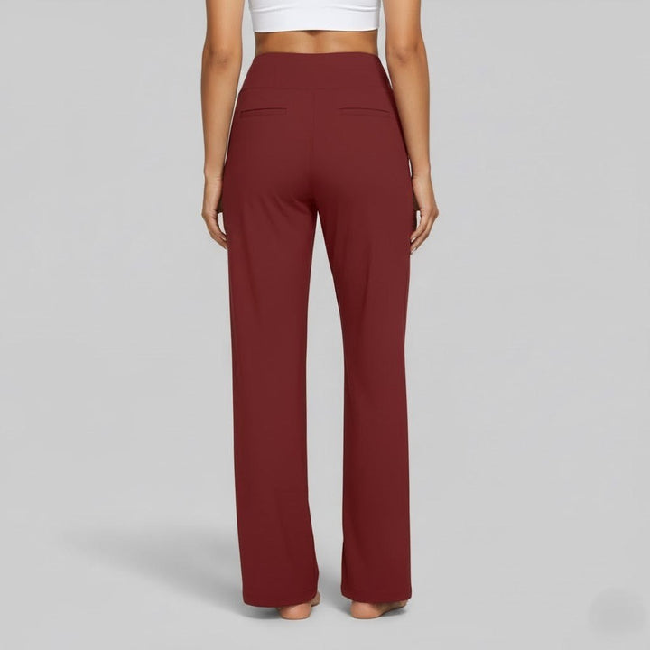 Genevieve | Women's Stretch Trousers, Comfortable Everyday Trousers | Bella Blue