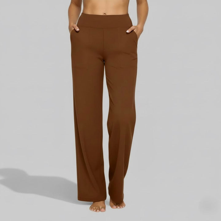 Genevieve | Women's Stretch Trousers, Comfortable Everyday Trousers | Bella Blue
