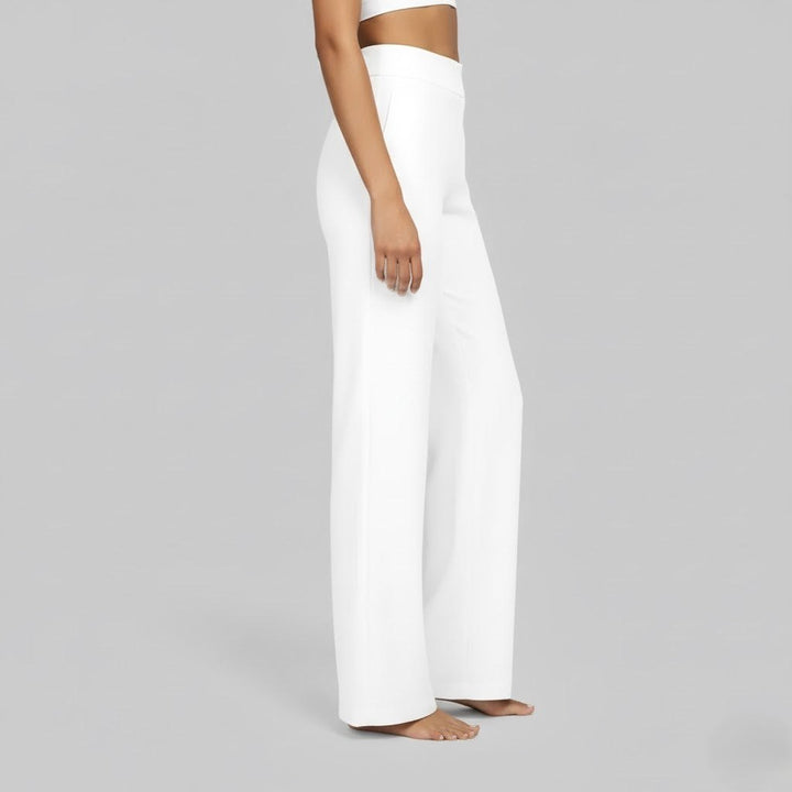 Genevieve | Women's Stretch Trousers, Comfortable Everyday Trousers | Bella Blue