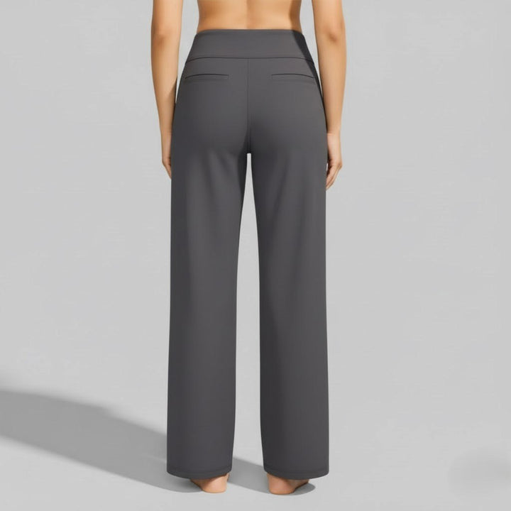 Genevieve | Women's Stretch Trousers, Comfortable Everyday Trousers | Bella Blue
