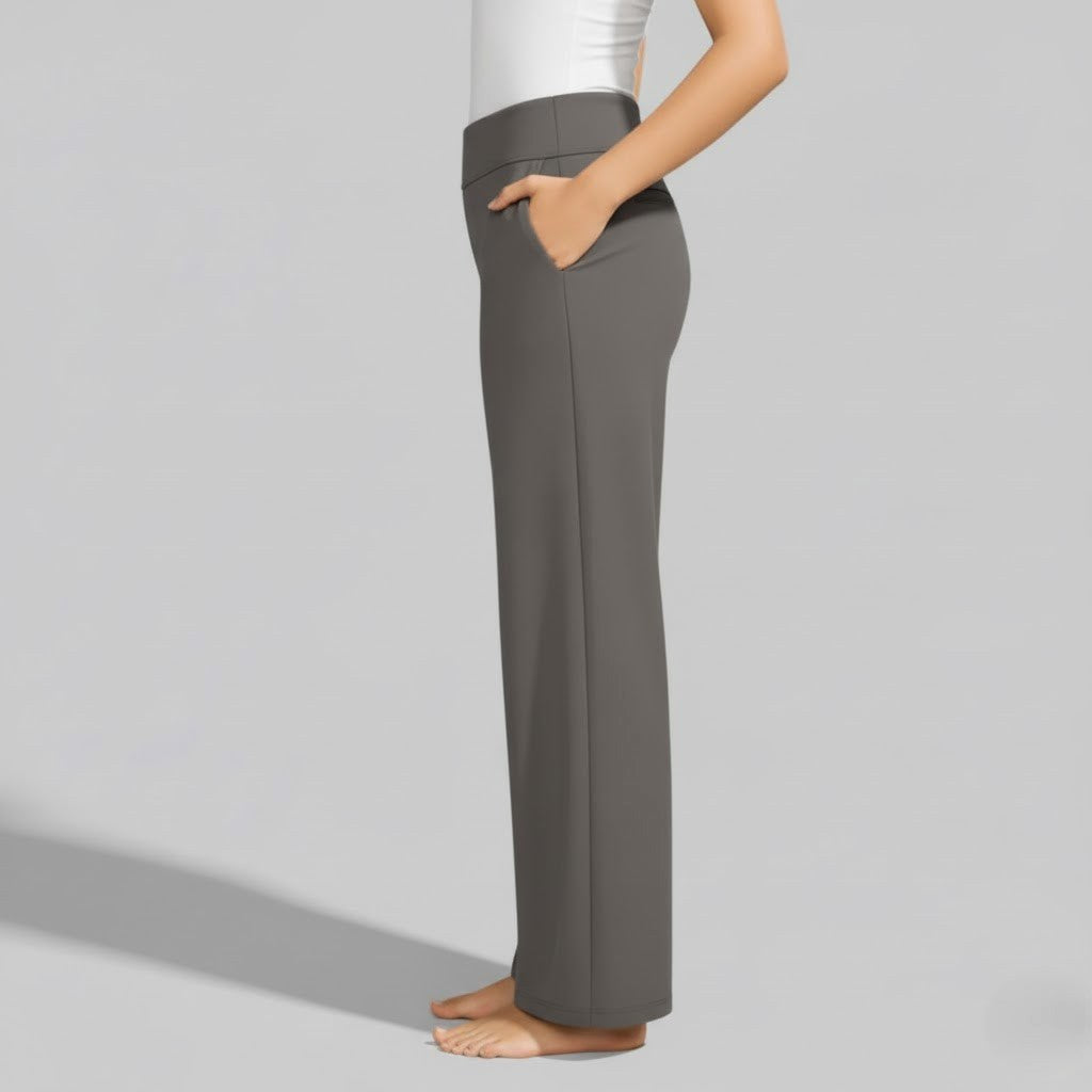 Genevieve | Women's Stretch Trousers, Comfortable Everyday Trousers | Bella Blue