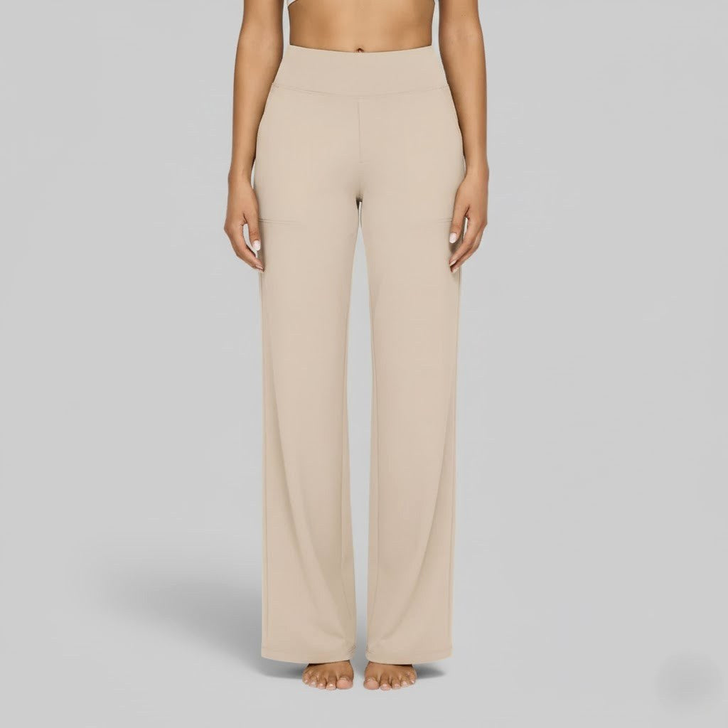 Genevieve | Women's Stretch Trousers, Comfortable Everyday Trousers | Bella Blue