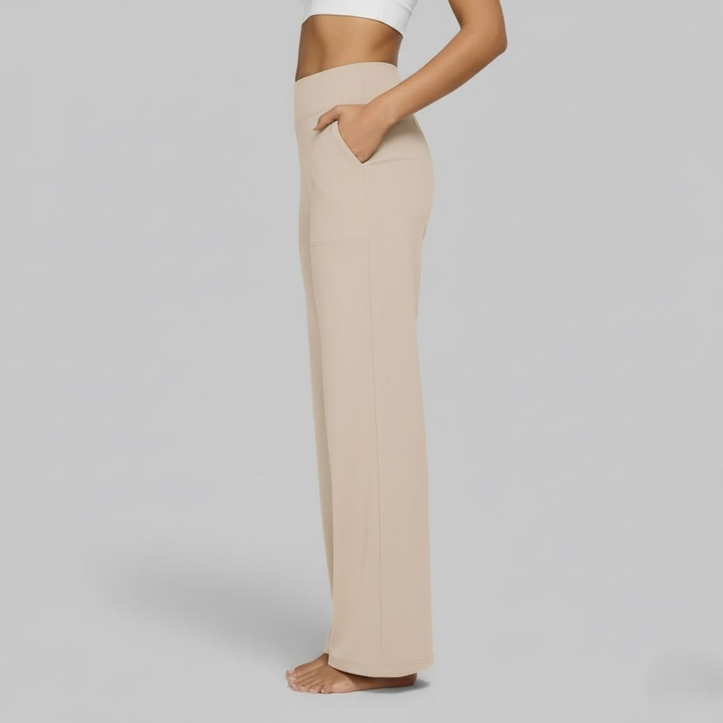 Genevieve | Women's Stretch Trousers, Comfortable Everyday Trousers | Bella Blue