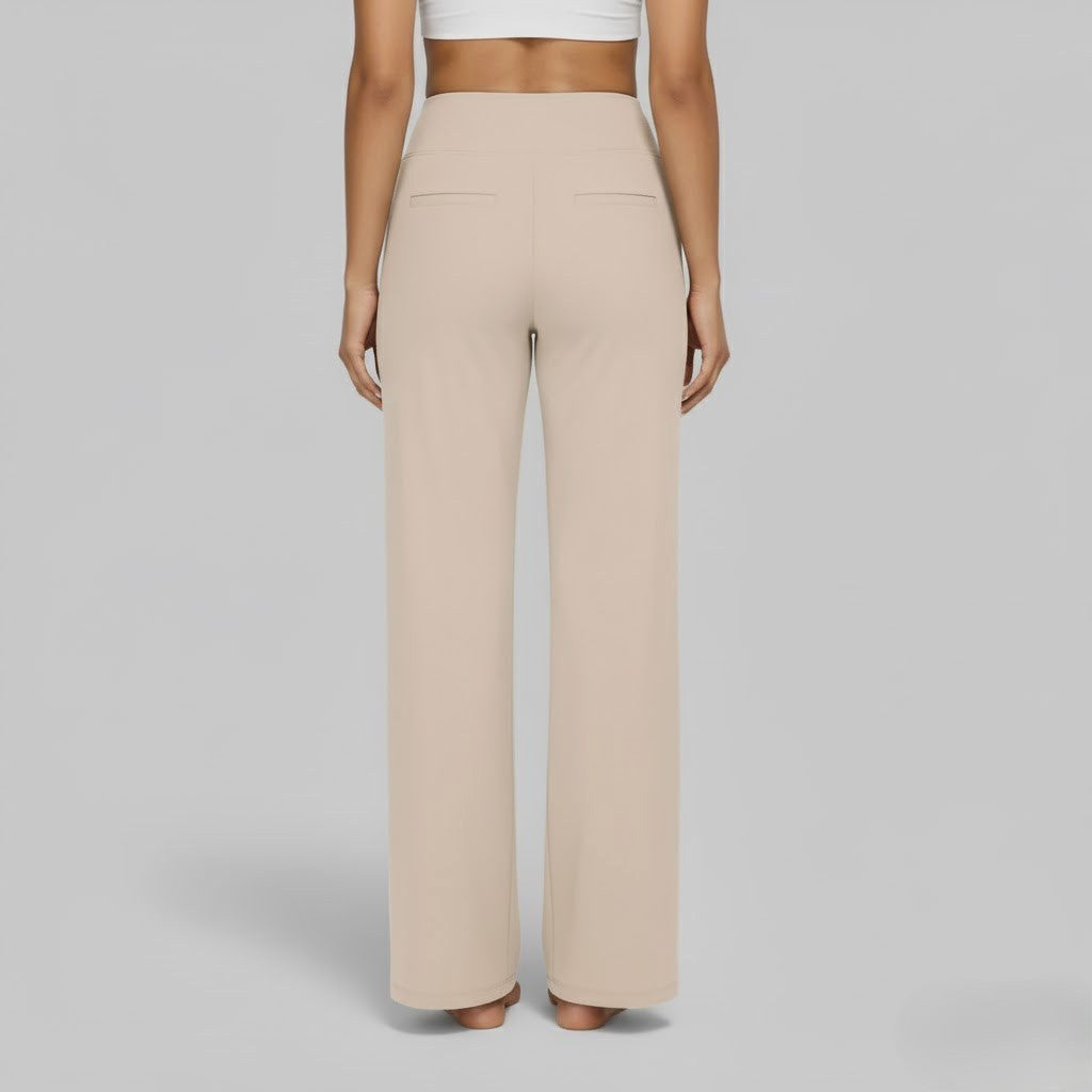 Genevieve | Women's Stretch Trousers, Comfortable Everyday Trousers | Bella Blue