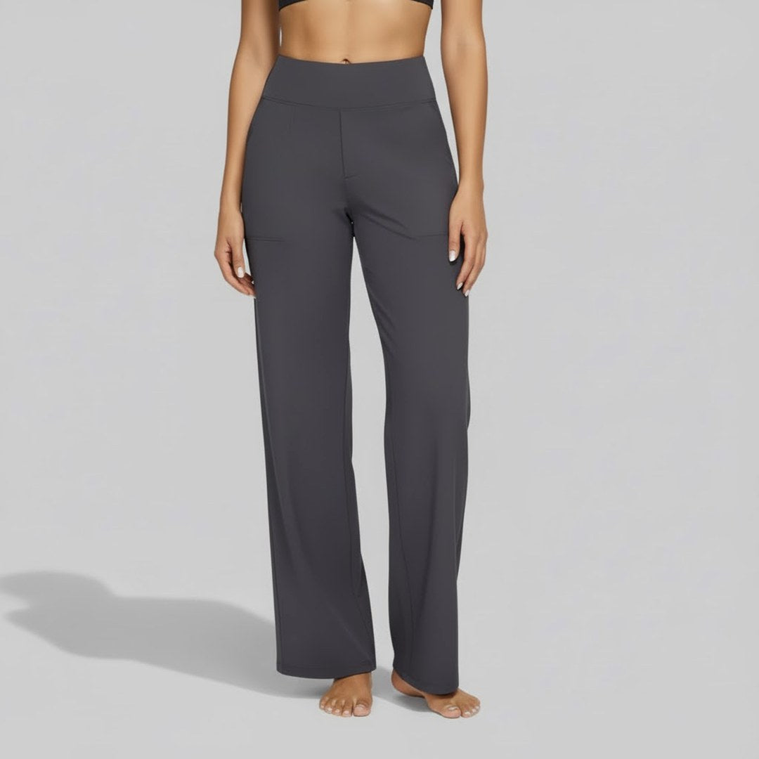 Genevieve | Women's Stretch Trousers, Comfortable Everyday Trousers | Bella Blue